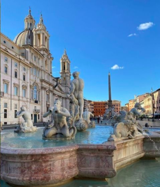 Piazza Navona, Rome, via IG valecenere ⁣instagram.com/p/COhdUXwNK-_/ ⁣ #travel #roma #rome #lazio #italy #italianholidays #beautyfromitaly