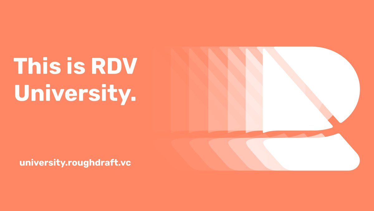 gcventurefellow's tweet photo. /1 Rough Draft Ventures was founded on the belief that student founders are the real deal.

That's why we're excited to introduce RDV University — a new incubator for student founders in NYC!

Learn more or apply now (rolling apps due May 20) 👇

https://t.co/ufYj7h2SqL https://t.co/BGwYDKYRWz