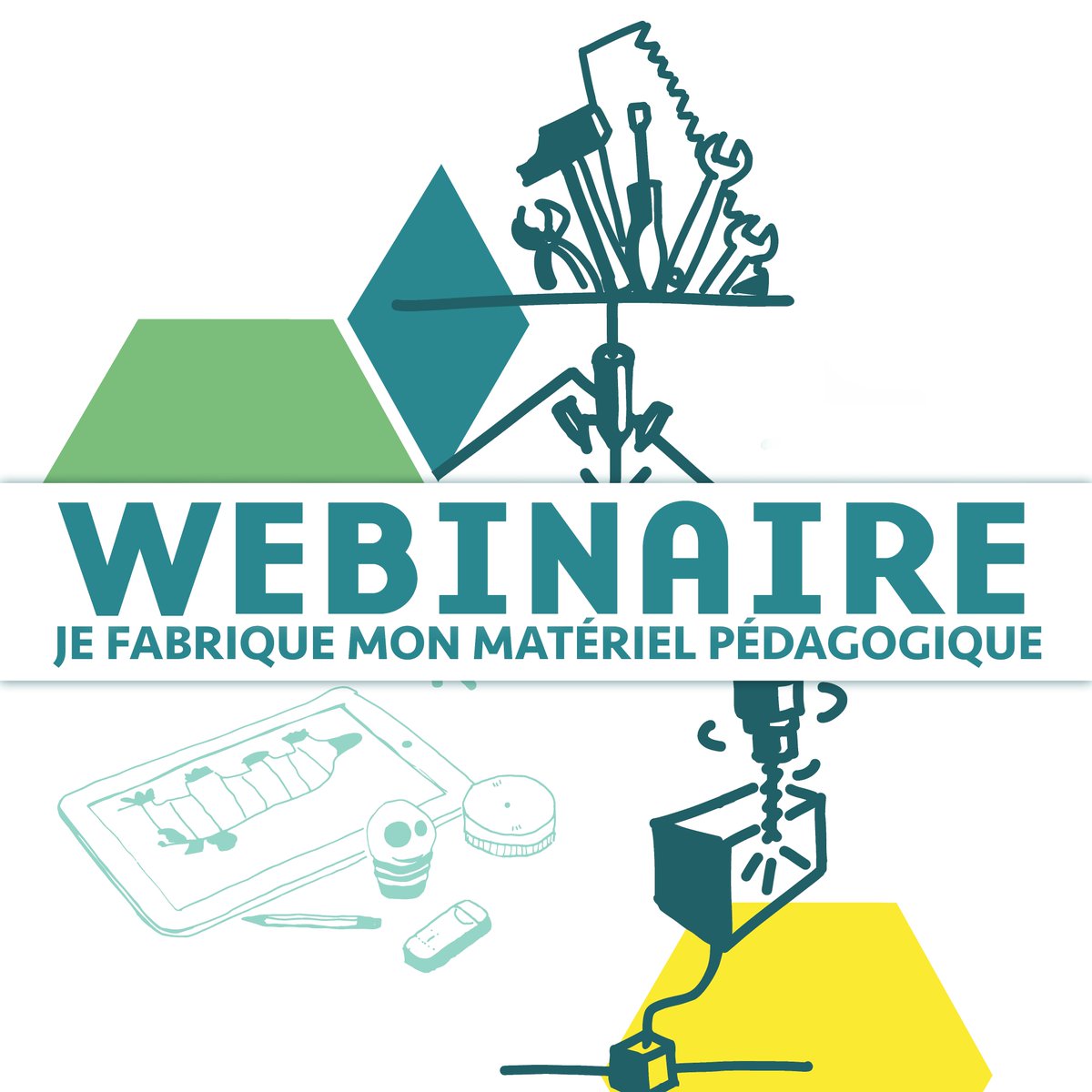 edulab_r2's tweet photo. Le 26 avr. à 17h30, soit demain, nous aurons le plaisir, accompagné de l’équipe organisatrice, de présenter le programme de #JeFabriqueMonMaterielPédagogique  2022 ⚒️🗺️🔧🎲 !
Avant que nous diffusions les infos en ligne, venez nous rejoindre demain :
https://t.co/3cLfJfS3S5 https://t.co/NvTLlnQ57Z