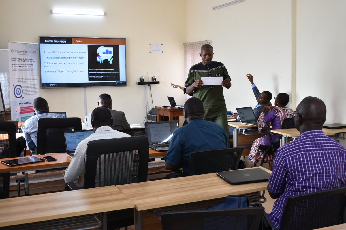 the_ACEProject's tweet photo. Experts in a peer-learning session on ways to improve digital education and infrastructure in their institutions. #CCODE #ACEforImpact #digitaleducation https://t.co/bCIfryPwgJ