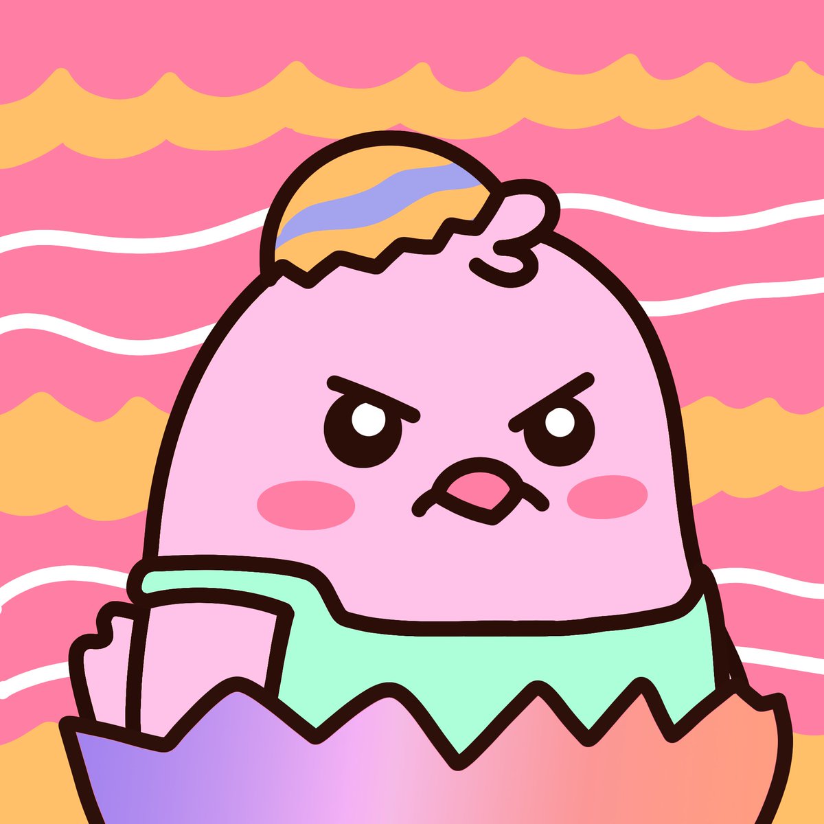 Tell me why this chick is angry!

#NFT #NFTs