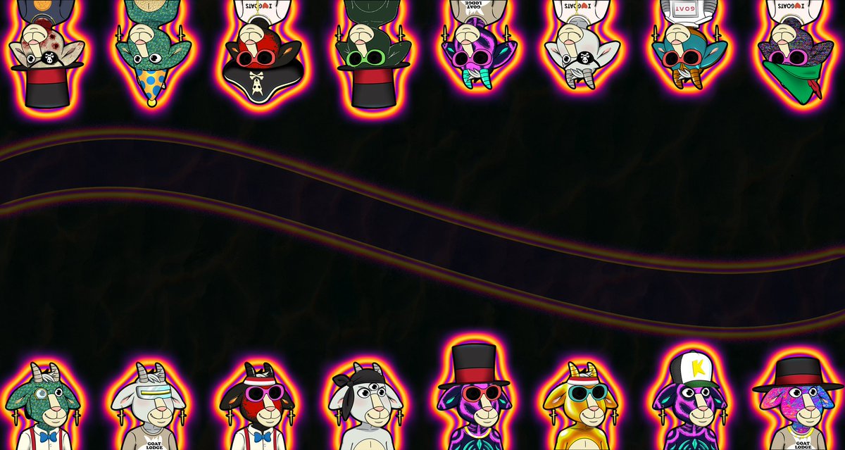 Bored goat kids 🤘 

#goat #nft #hofgl <a href="/goatlodge/">Hall of Fame Goat Lodge</a>