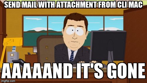 overflow_meme's tweet image. Send mail with attachment from cli mac stackoverflow.com/questions/7199… #outlook #commandlineinterface #macos