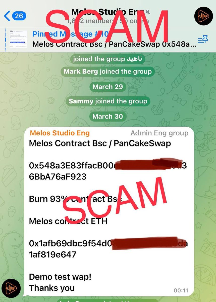 Melos Finance tweet media