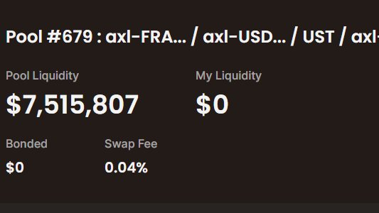 axelar's tweet photo. What a difference a weekend can make! 

Our pools on @osmosis have seen some significant growth in the past few days. Don’t miss out on further bonding incentives, active for the next 20 days.🦾

https://t.co/DOuJeDoXBp
https://t.co/Rm7ftrUXmI https://t.co/AMOu3s33NE
