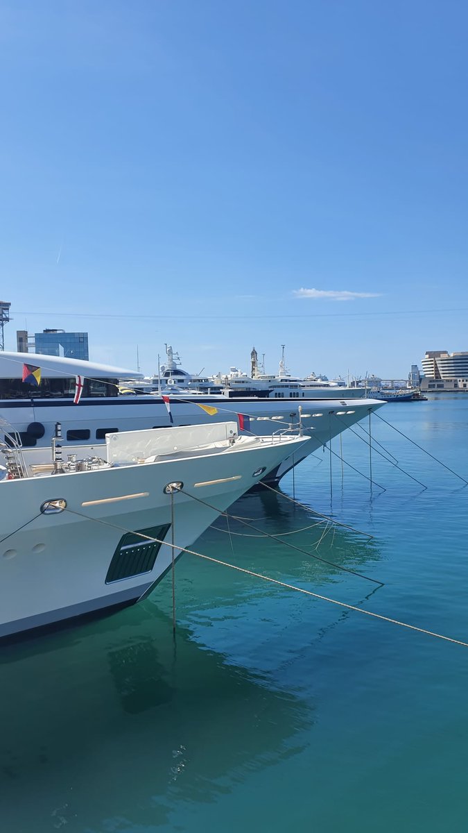 We are happy to say that the 1st day at the MYBA charter show in Barcelona was marked by beautiful sunny weather and the great company of our dear partners! 🤩☀️

A big WELL DONE to Port Vell and MYBA for such an amazing comeback! 👏
#myba #chartershow #mustvisit #mustsee