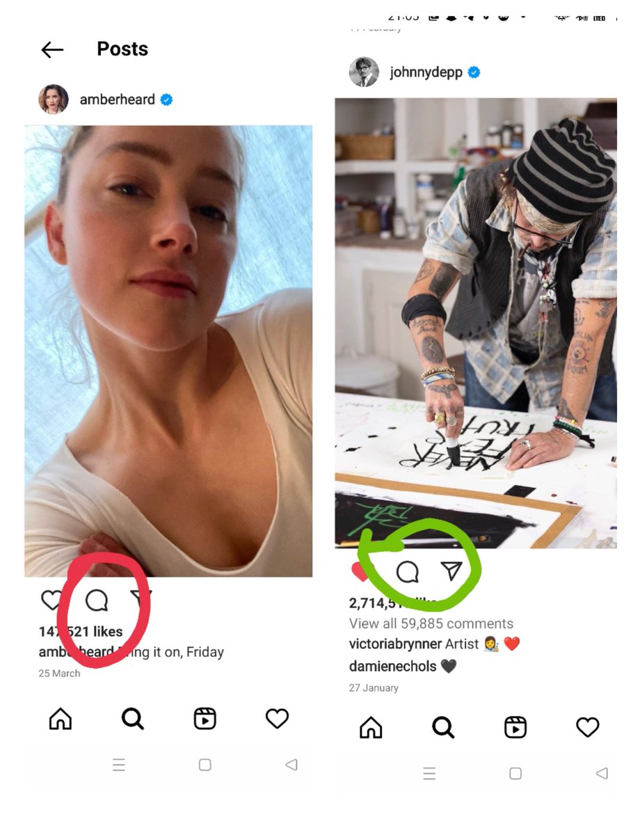 Amberheard hide comment section
Johnny depp not hide comment section because of he NEVER FEAR TRUTH #JusticeForJohhnyDepp #AmberHeardIsALiar