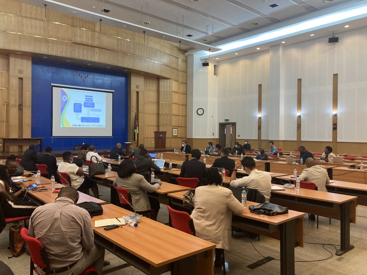 pierrejlucas's tweet photo. Active participation today in Maputo of ⁦@wfp_mozambique⁩ to the official launch of the AU/SADC mission to the SADC Humanitarian Operation Center in Nacala. @wfp, ⁦@UNHabitatMoz⁩, #undrr, ⁦@WorldBankAfrica⁩, ⁦@ifrc⁩, together to Save &amp; change lives 🇺🇳🤝🇲🇿 https://t.co/VmRCQhKBlW
