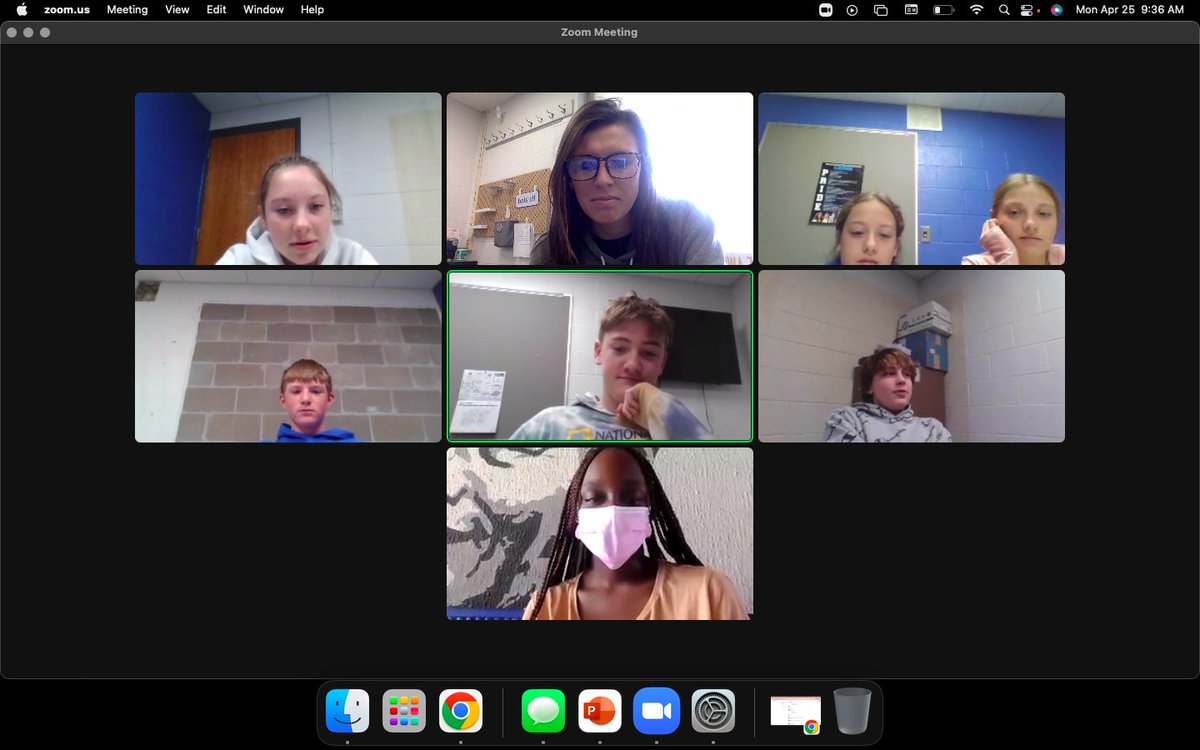 MrsKaylesWright's tweet photo. Today we had the opportunity to Zoom with some students in Africa to talk about culture. https://t.co/fjzqXESNnK