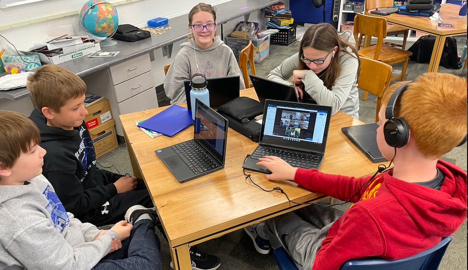 MrsKaylesWright's tweet photo. Today we had the opportunity to Zoom with some students in Africa to talk about culture. https://t.co/fjzqXESNnK