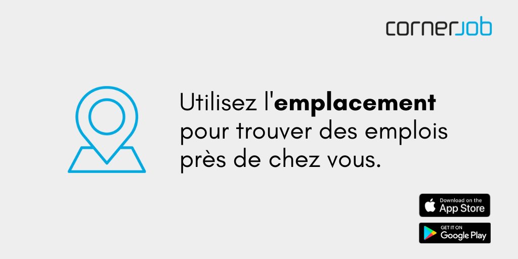 🙋‍♀️ Recherchez-vous un emploi près de chez vous ? 

Sur l’appli de CornerJob, vous pouvez différencier les offres qui se trouvent près de chez vous. 📍

#cornerjob #CornerJob_fr #emploi #Job #travail #ressourceshumaines #offredemploi #recrutement #rechercheemploi #emplois
