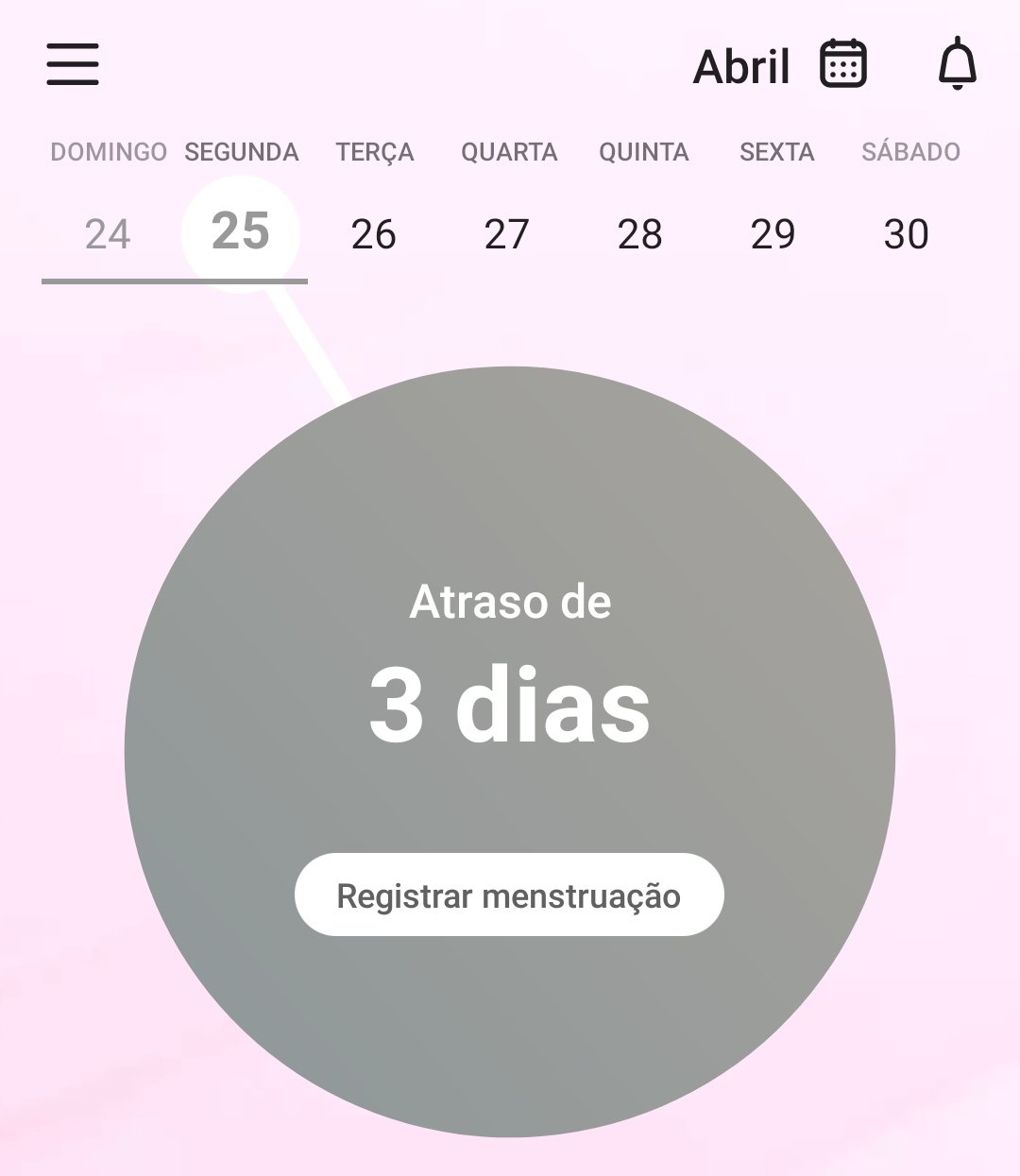 Essa mãezinha estava 3 meses e meio de menstruação atrasada, fez 4