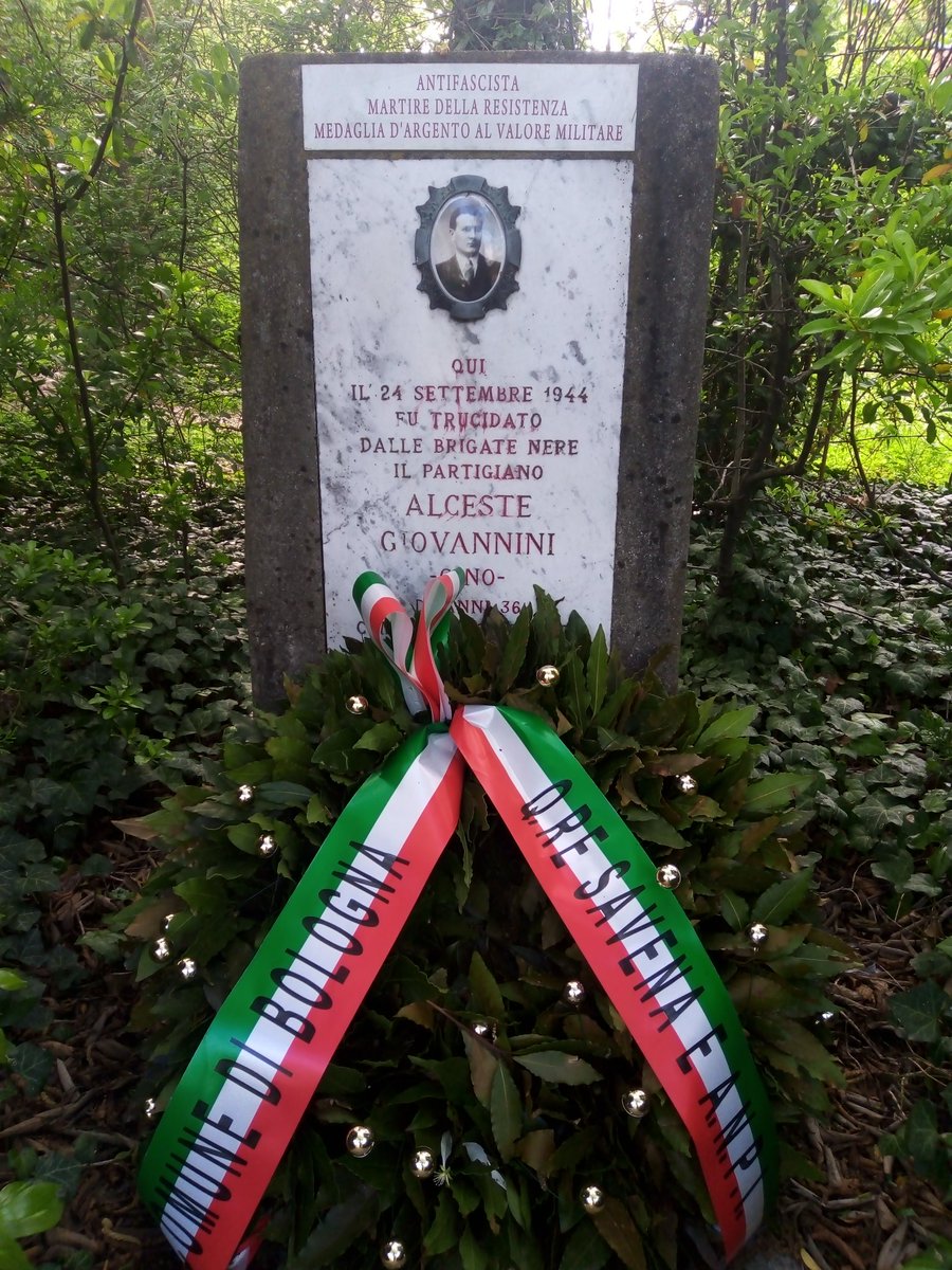 #BuonaLiberazione #25aprile2022 #Memoria un tributo al #partigiano Alceste Giovannini detto Gino
