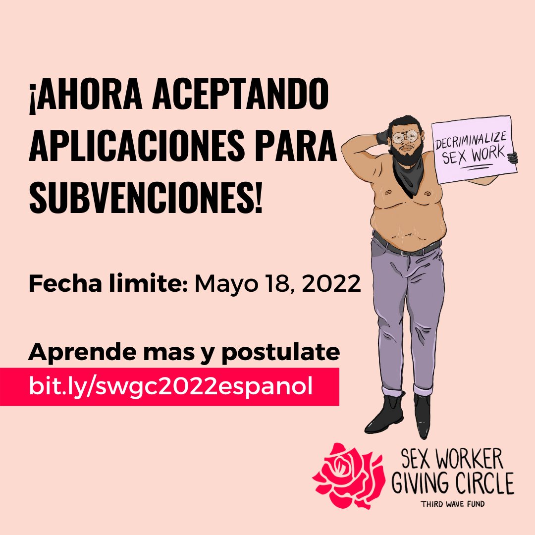 3Wave's tweet photo. The #SWGivingCircle is now accepting grantee applications for 2022! ๐น๐ธThe screening application deadline for funding from this year's SWGC is May 18, 2022.
Learn more and apply now: https://t.co/VJ5G9iZVaB / https://t.co/zT33hWwWIz https://t.co/wgF89sE4b6