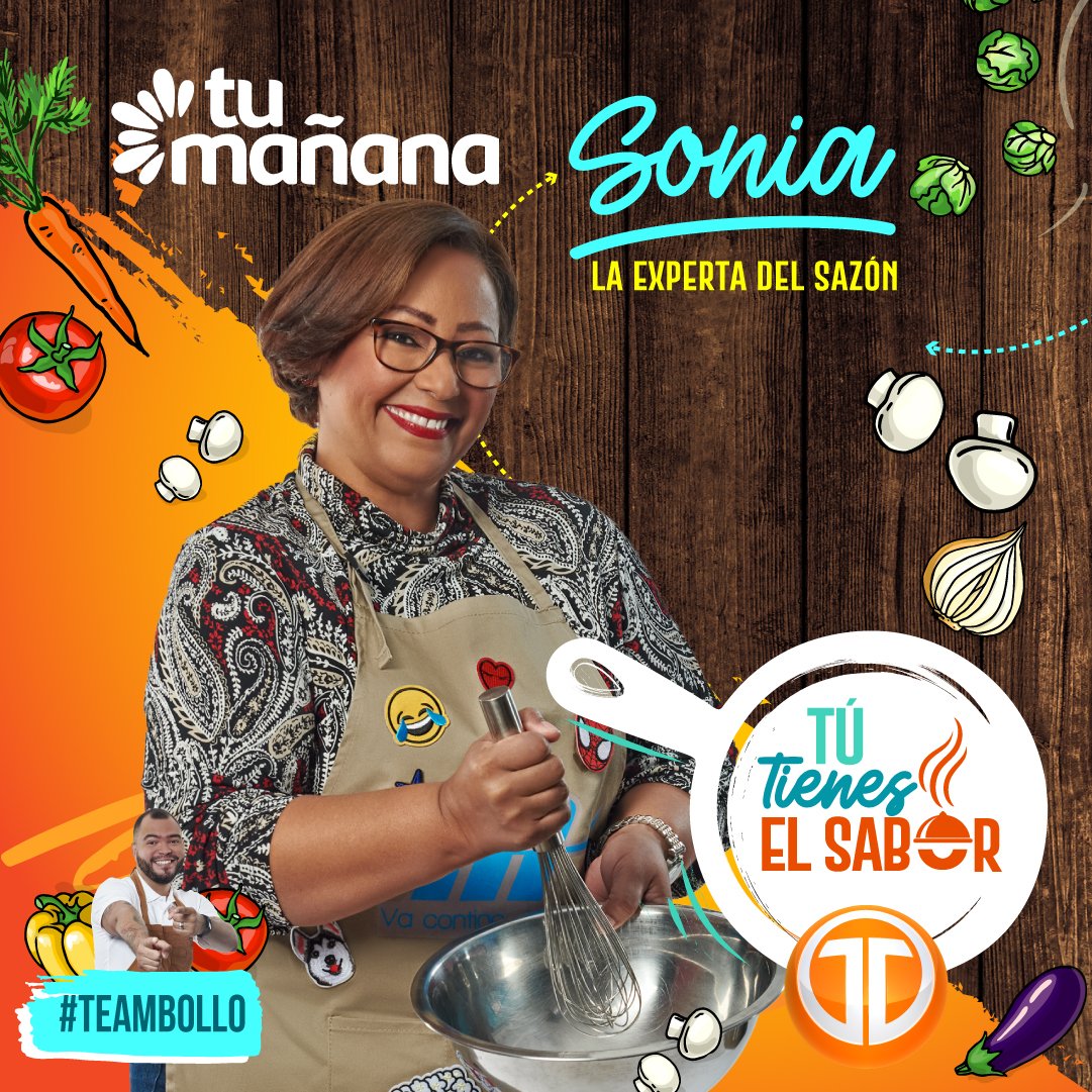 Telemetro's tweet photo. La sazón de #TuTienesElSabor la pondrá Sonia @phillipssonia6_ representando al #TeamBollo en @tumananatm por 👉 @telemetro 📺 https://t.co/WSYMnqxrKw