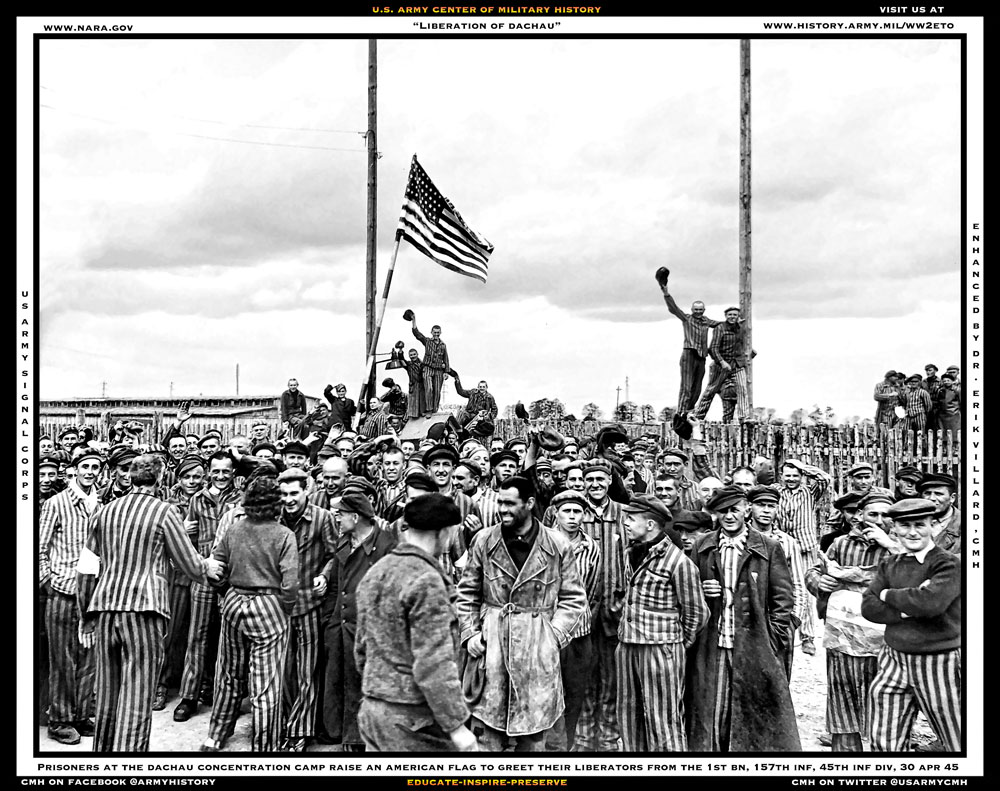 MajGen_Beck's tweet photo. The U.S. Army &amp; @USACE_SWD remember Holocaust victims &amp; honor the resilience of survivors this week during Days of Remembrance. We also honor the Soldiers who brought freedom, hope &amp; dignity to those they rescued from the horrors of concentration camps. https://t.co/uiHthMZbmE https://t.co/gCyh2gVF6Q
