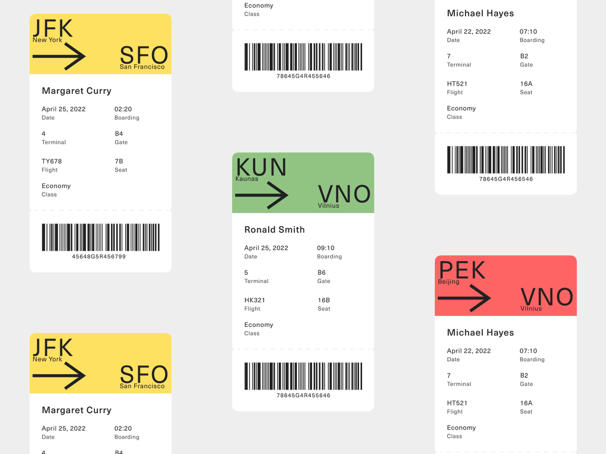 kinderux's tweet photo. Boarding pass
#dailyui #dailyuichallenge #dailyui024 #uichalenge #uiux #uiuxdesign #uidesign #boardingpass https://t.co/jGqynKpP6U