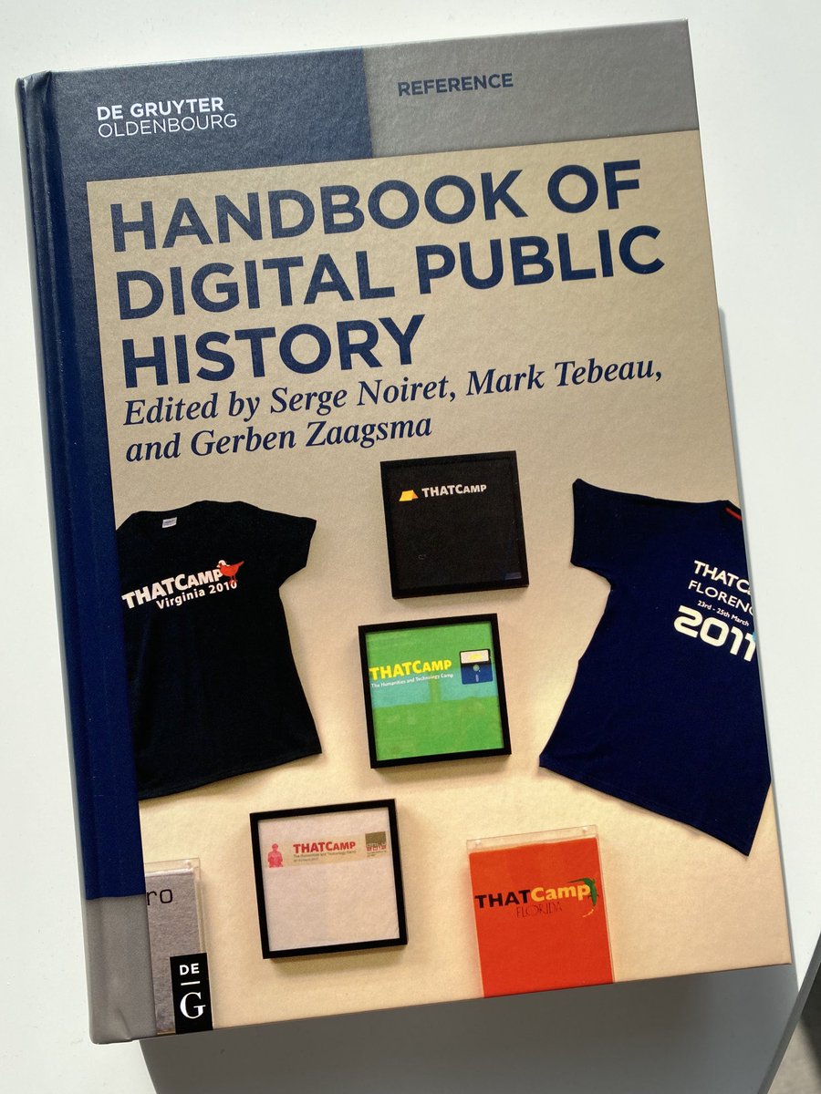 The new Handbook on ‘Digital #PublicHistory’ edited by <a href="/sergenoiret/">serge noiret</a> and colleagues looks great! Thank you for inviting me to contribute a short entry on digital #pubarch