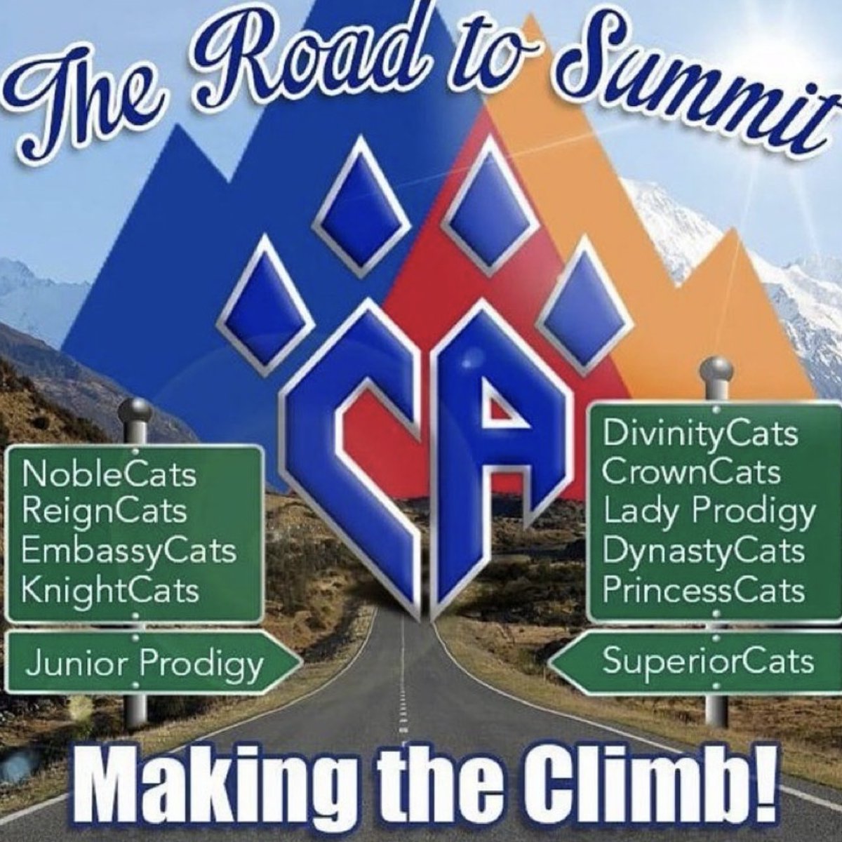 CA_CharlotteNC's tweet photo. It’s SUMMIT WEEK at the Clawstle!🏔We know some CAts that are READY to leave their mark! 😼 #domin8 #SummitWeek https://t.co/Ze0C8bt64H