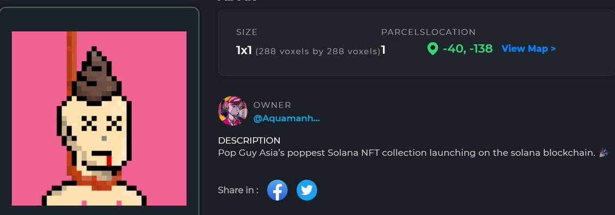 popguyclub's tweet photo. We justed purchase a land on the @TheSandboxGame, and will soon host some event on the piece of land!

#popguy #nftCommunity #nftcollector #nftartist #nftart #NFTProject #NFTGiveaway #NFTs #NFTd #NFT #Airdrop #NFTdrops #NFTGiveaways #Solana #SolanaNFT #sol https://t.co/1r47AeobEH