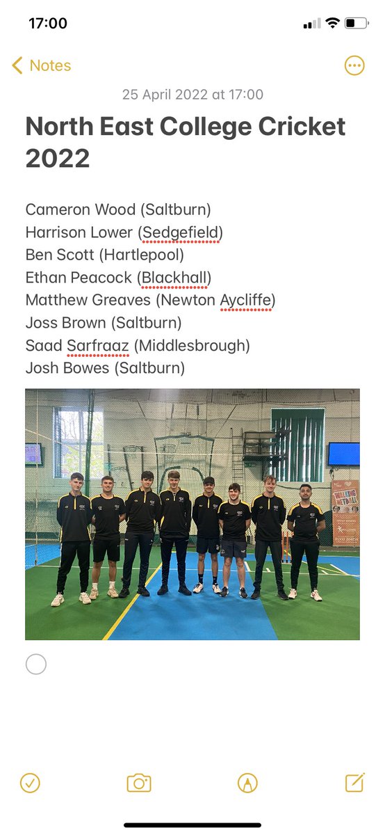 A21MAGUIRE's tweet image. Well done to the North East Team finishing 4th at the National College Indoor Championships. 1 ball away from a guaranteed silver medal. 

Flying the @NYSDCricket flag on a National level ✅🏏
@cc_saltburn @HPoolCC @N_AycliffeCC @BlackhallCC @Sedgefield_CC @lachlankennedy9