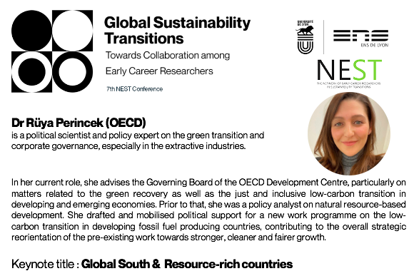 Introducing our #7thNESTconference #keynote speakers! Starting with <a href="/RPerincek/">Ramazan basri Perinçek</a> from #OECD