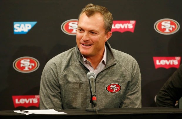 49ermedia's tweet photo. John Lynch will be speaking today at 12pm PT.
#49w https://t.co/cMNedX9UV0