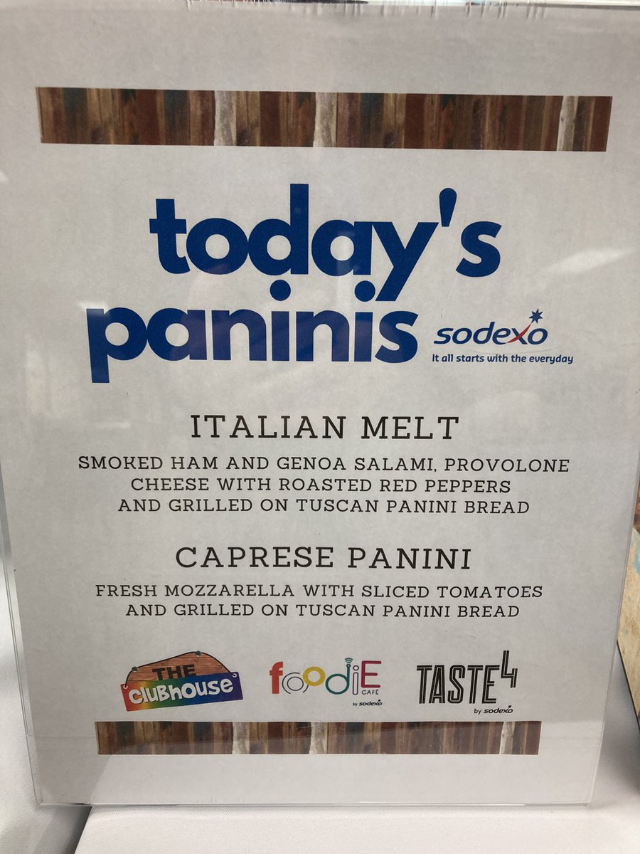 TaraGolden_1's tweet photo. Join us in the exhibit hall this afternoon for some deliciousness! @moasbo #bettertogether @sodexoUSA #heretohelp https://t.co/9mU63MBINE