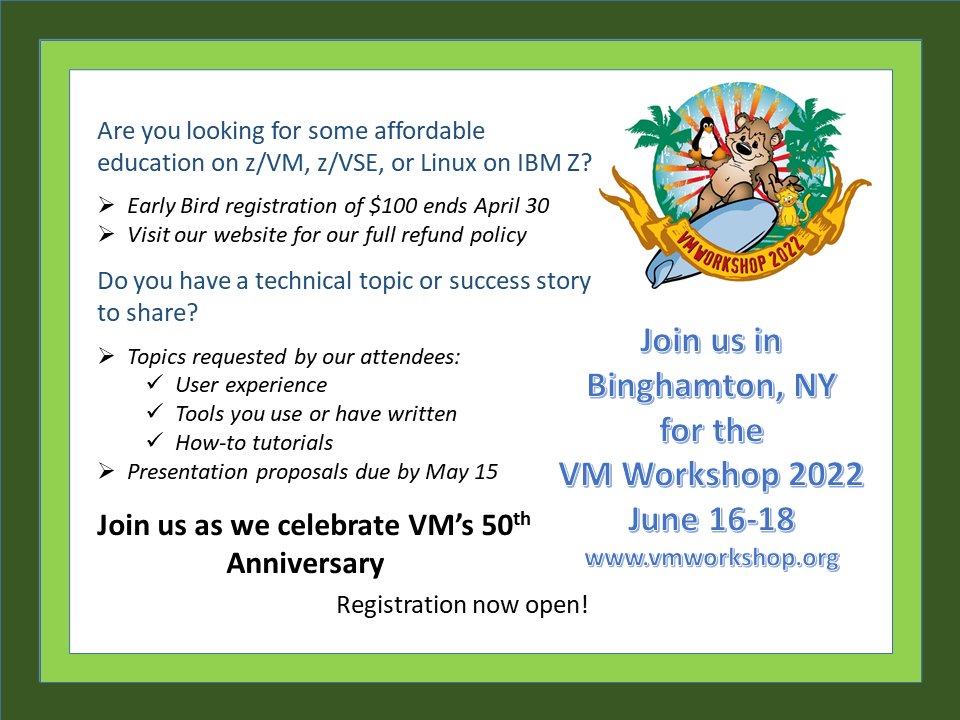 VM Workshop (@vm_workshop) on Twitter photo 