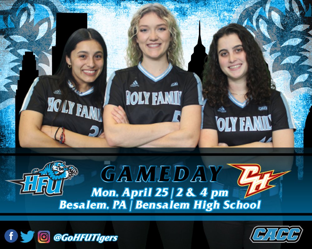 GoHFUTigers's tweet photo. GAME DAY! Holy Family softball host Chestnut Hill College in a conference doubleheader starting at 2 pm at Bensalem High School. 

Live Stats - https://t.co/pUGfGTRdNu

#HFUSB #HFUTigers https://t.co/RD1dYhBkO1