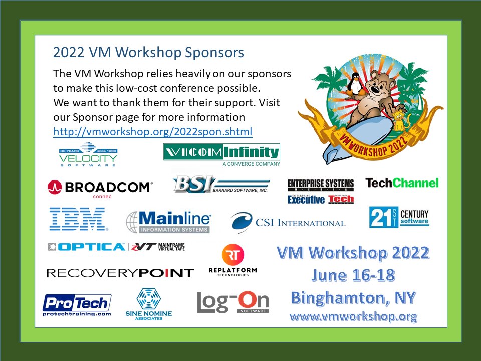 VM Workshop (@vm_workshop) on Twitter photo 