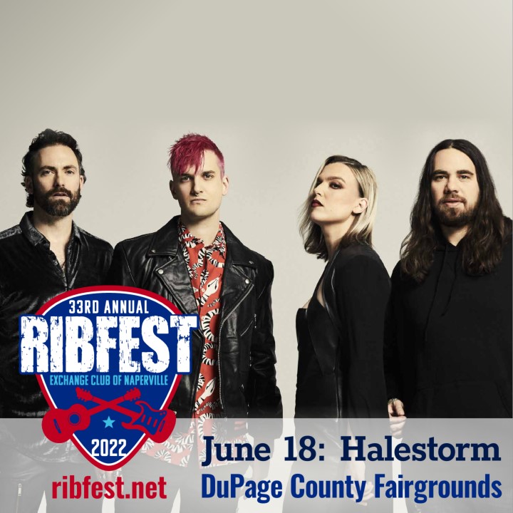 NaperRibfest's tweet photo. We are excited to announce that Halestorm, will headline Ribfest at the DuPage Event Center and Fairgrounds in Wheaton on Saturday, Jun 18th.
Tickets go on sale Wednesday, April 27, 2022 at 10:00 AM CDT
https://t.co/siJYxzPDBw
#Halestorm #ribfest_exchangeclubnaperville https://t.co/snmoW2eSXH