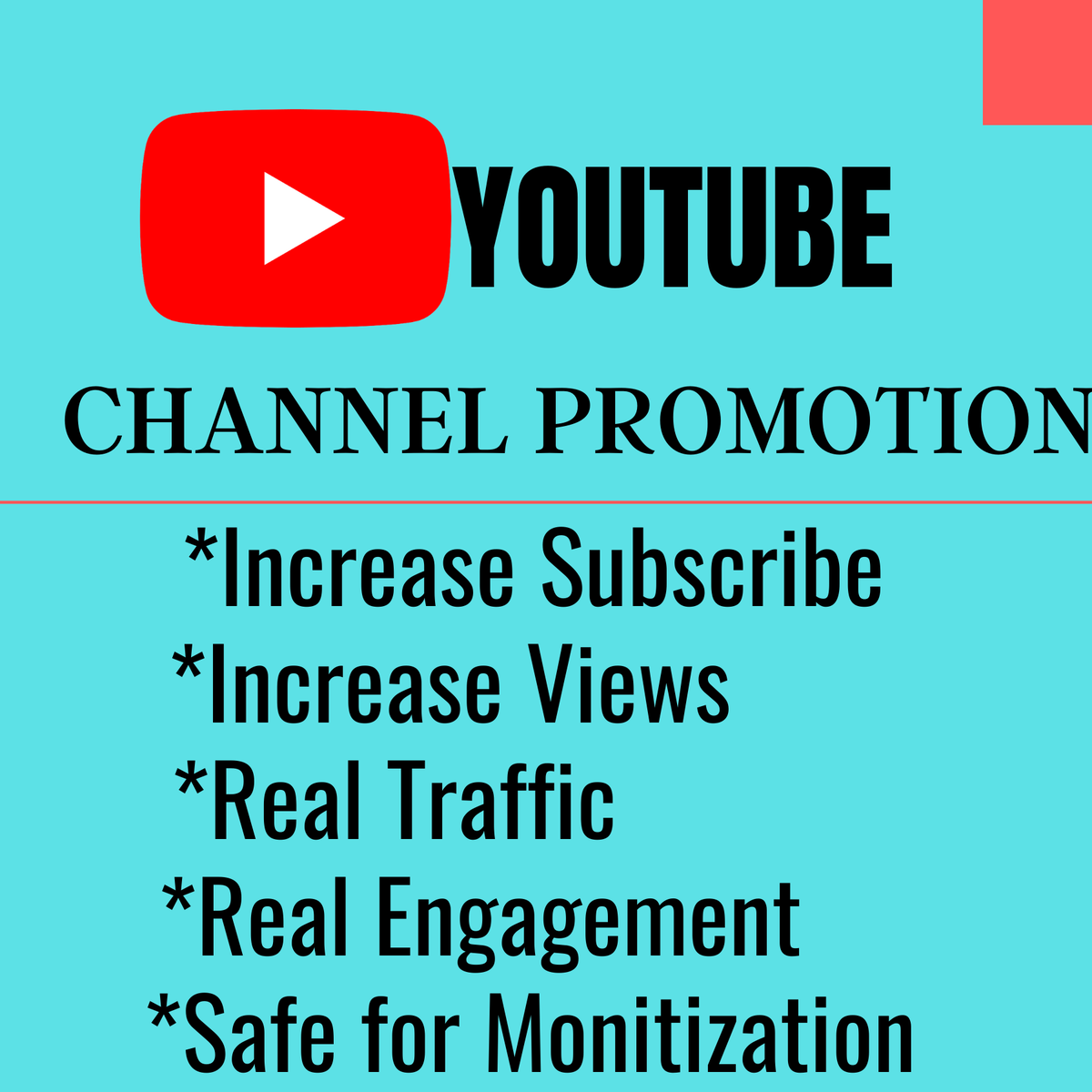 hellofardaus's tweet photo. If you are looking for organic YOUTUBE CHANNEL PROMOTION.?

 *Safe methods we use?
 PPC advertising campaigns for a target audience.

 *Why do customers buy from us? 

It helps instantly in channel ranking 100% safe and of monetization #youtube #jannatulfardausisma #hellofardaus https://t.co/znroWVVEac