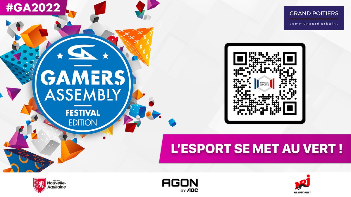 Quelle édition 2022 ! 🤩
Si vous n'avez pas pu répondre à ce questionnaire durant la #GA2022, nous t'invitons à consacrer 1 minute afin de nous aider à être plus vertueux lors de la prochaine édition !
🤜 weeztr.typeform.com/GamersAssembly
#GA2022 #esport #gaming #jeuxvideo