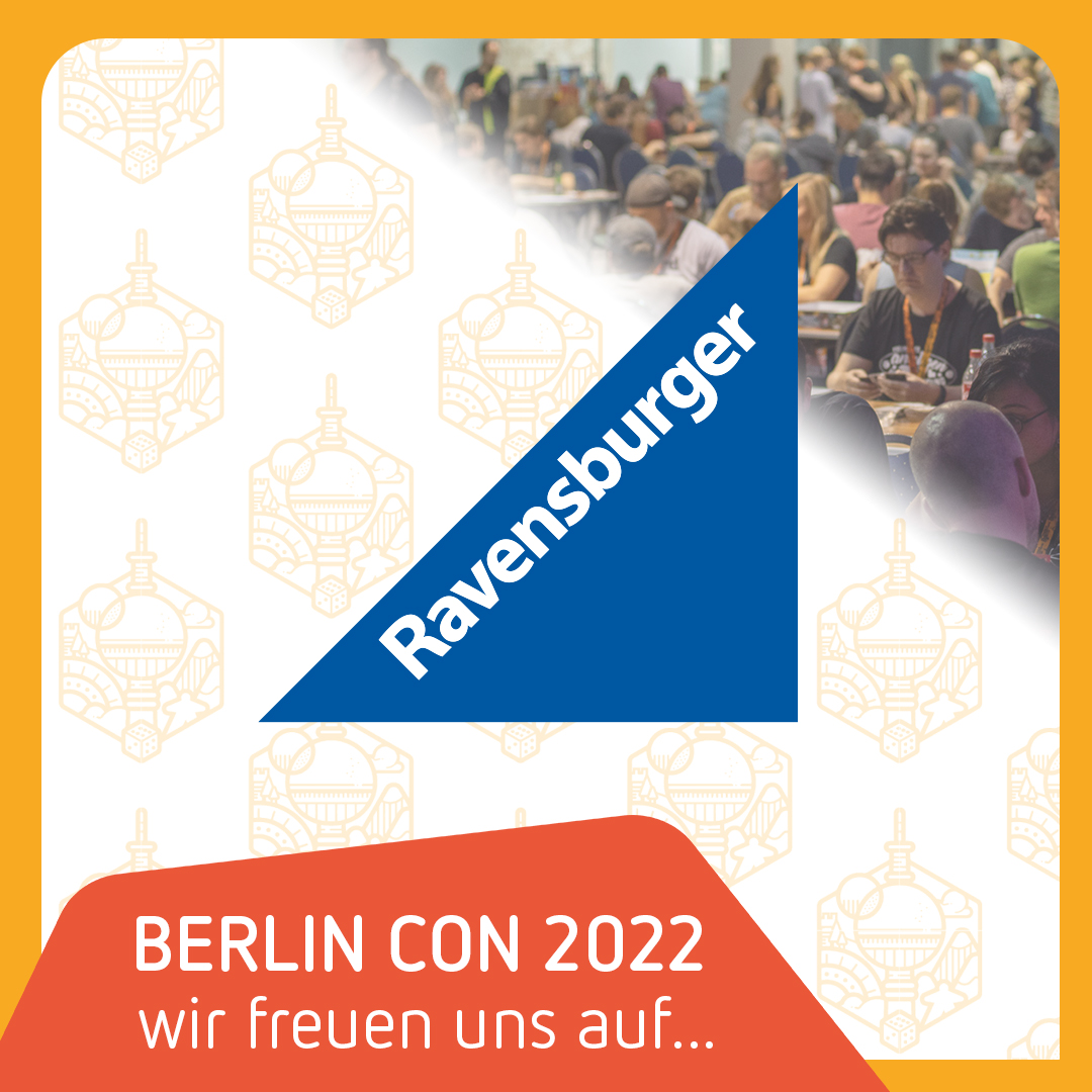 Auch schon immer mit dabei und dieses Jahr wieder. Wir freuen uns auf Ravensburger und ihre Spiele.