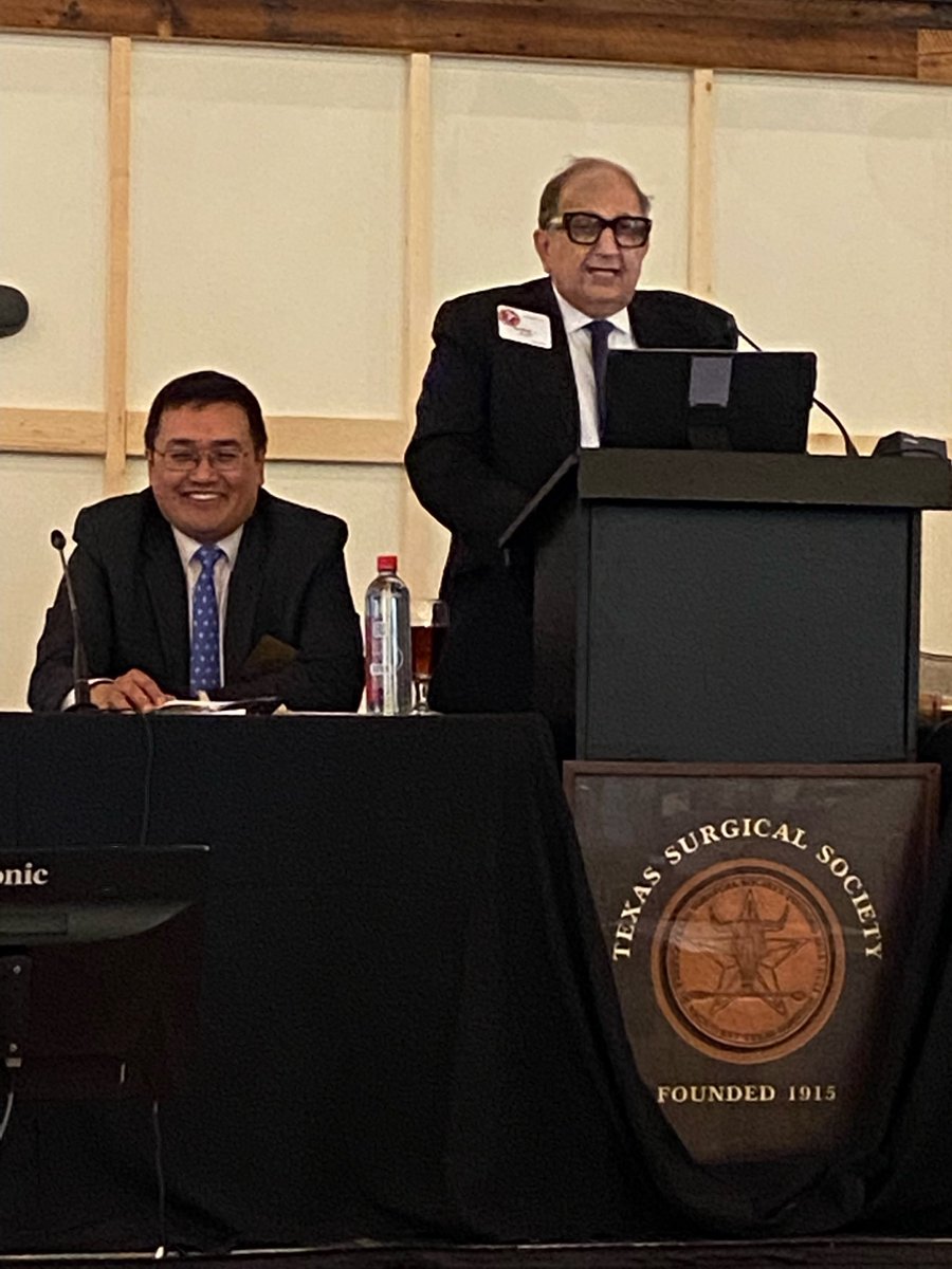 Best example of not just mentorship, but sponsorship: Dr. Safi introducing me as the 106th president of the Texas Surgical Society! #mentorship, #sponsorship