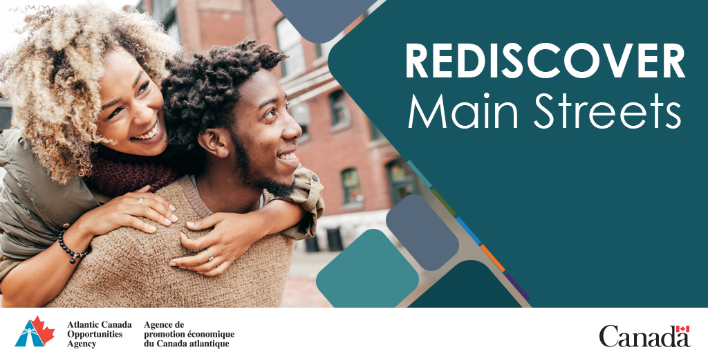 We are grateful for the vibrant energy our main streets, downtowns &amp; neighbourhoods bring to Atlantic Canada’s communities. 
Share the love for a favourite main street establishment today 👇 #RediscoverReconnect