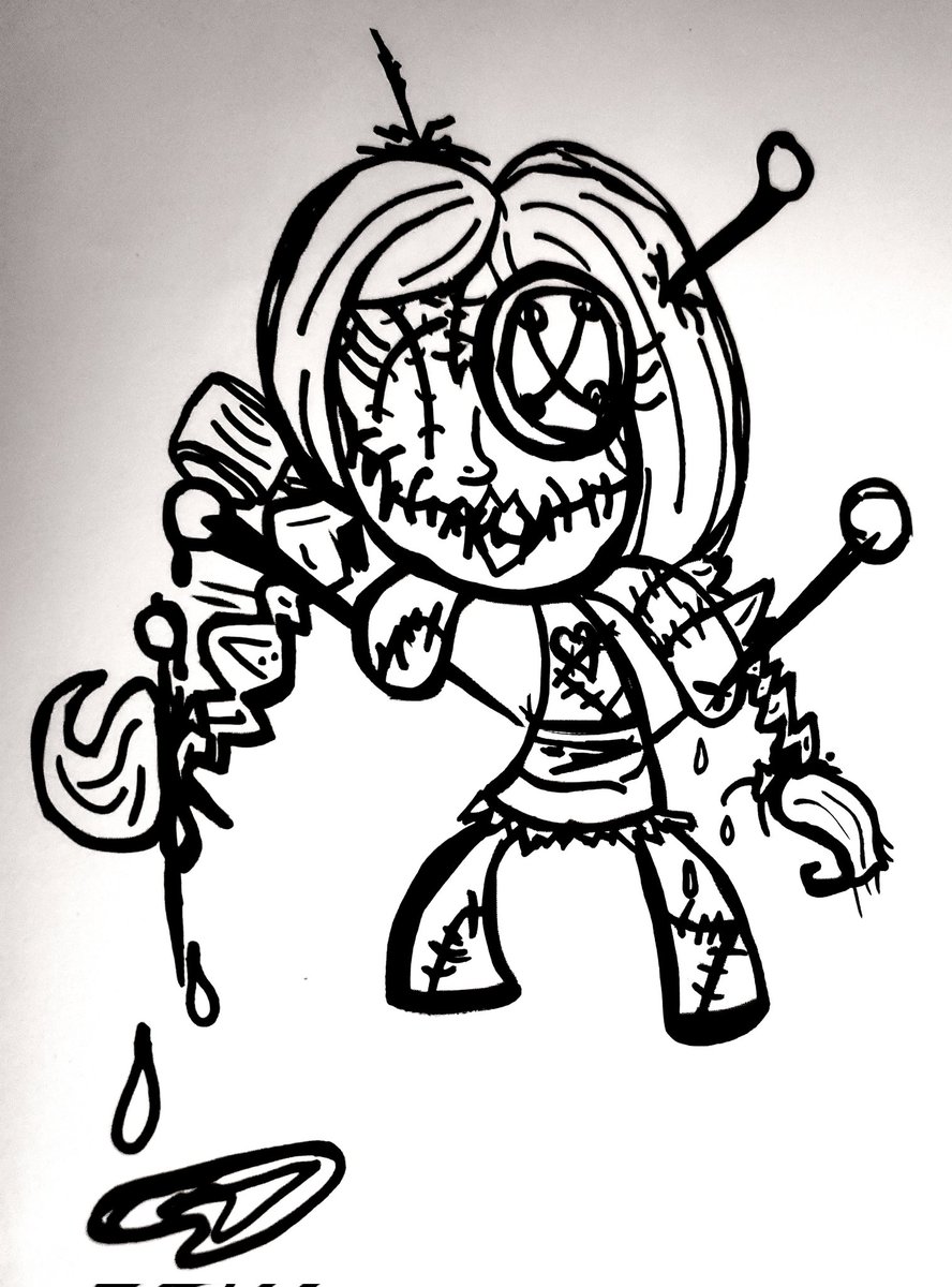 SwmpQueenVoodoo's tweet photo. #Doctor #HarleyQuinn #Outline 
By @SwmpQueenVoodoo 
Available for Printing 
Direct Message for Pricing 
#VooDoo https://t.co/Neg7TVgPPe