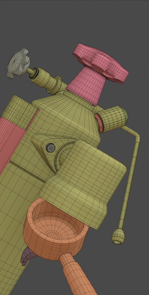 pannkrat's tweet photo. It is coffee time in Blender, La Pavoni Europiccola.
I made a sketch using hardops and then fixed it manually with subdivs but there are some places to fix still

#b3d #blender3d #hardops #hops #3dmodelling https://t.co/ShBL39wSEb