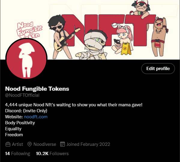 Okay officially 10k LFG @NoodFTOfficial