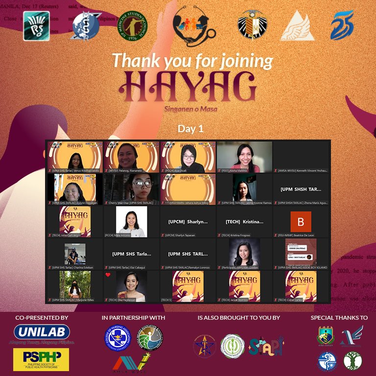 PCCH2022's tweet photo. Thank you for joining the 8th Philippine Conference on Community Health, Hayag: Singanen O Masa. 🌞🇵🇭

We hope you had a meaningful 2-day conference! 🥰🎉

Padayon!

—--------------------------------
#PCCH2022 #PCCHayag https://t.co/Vo495xaZV3