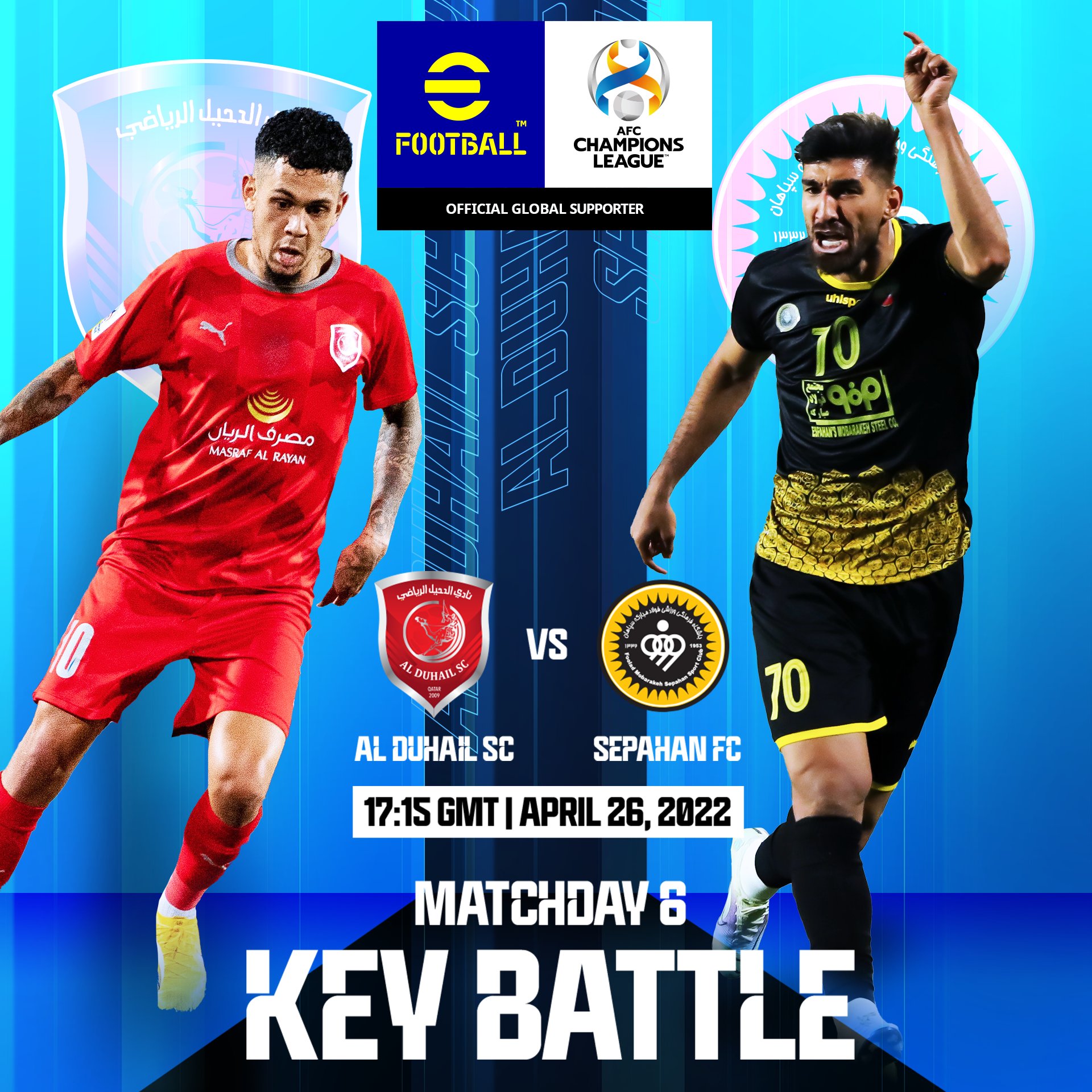 Al Duhail vs Sepahan – Group Stage – Preview & Prediction