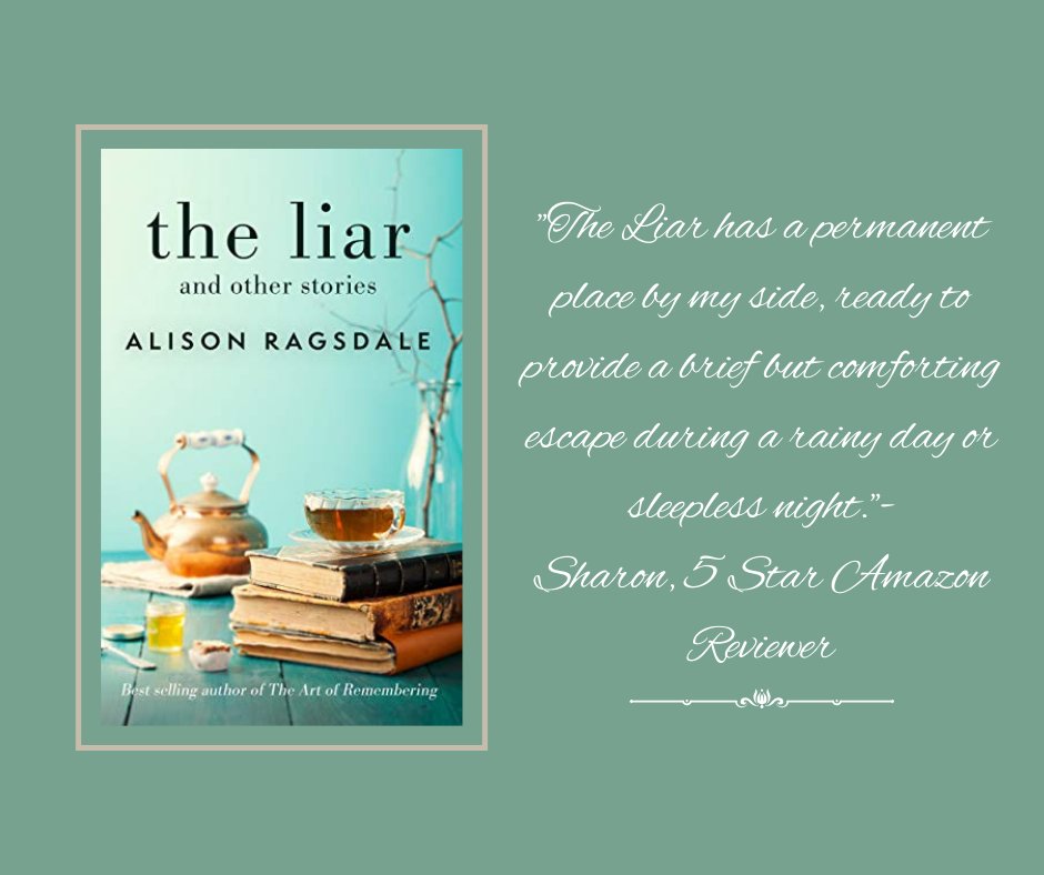 Thanks to everyone who takes the time to write a review. They truly make a difference and mean the world. 

tinyurl.com/theliarstories
#writeareview
#alisonragsdalebooks
#womenscontemporarystories
#contemporaryshortstories