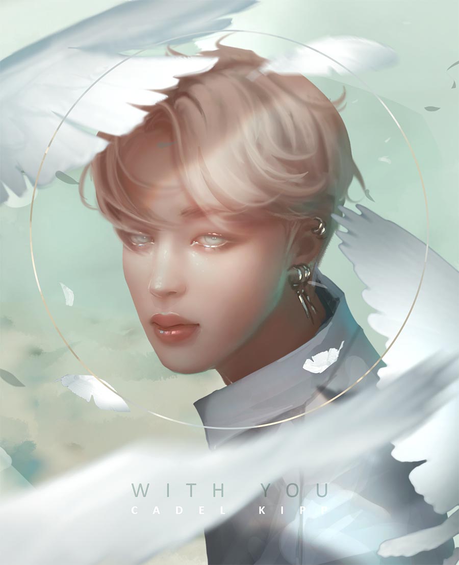더쿠 - With You 지민 팬아트