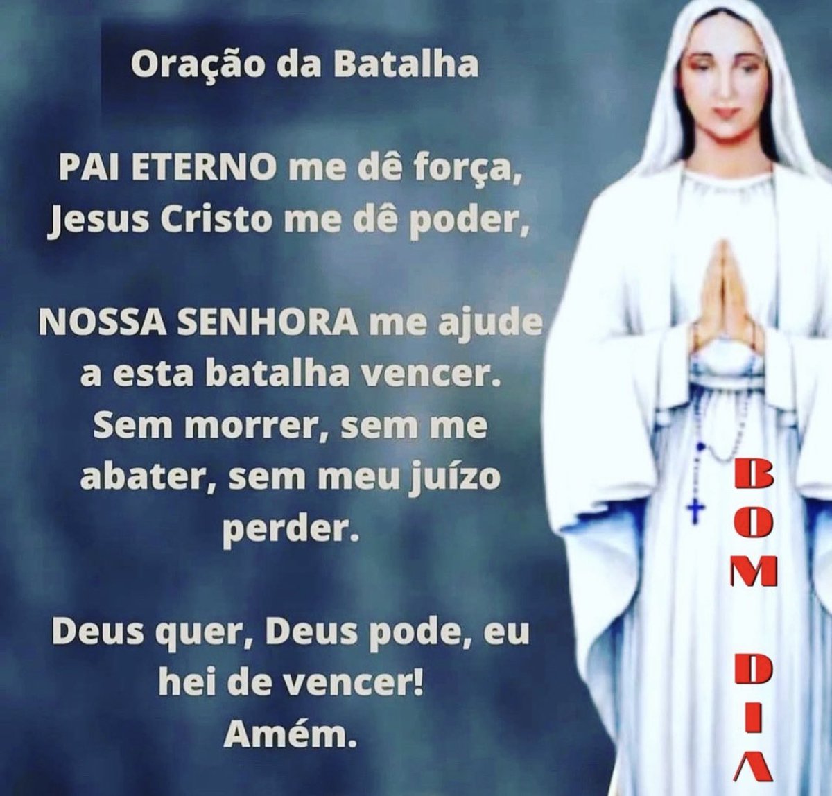 pemarcelorossi's tweet photo. Amados 
ORAÇÃO especial para essa semana 🙏🙌🙌🙌
#bomdia #compartilhe 
 #familia #amigos 
#oração #proteção 
#batalha #espiritual 
#gratidão #❤️ #🙏 https://t.co/atKRrH6Aoy