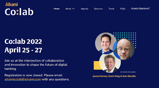 DheerajSingal's tweet photo. Weโre excited to be an @Alkami partner and a sponsor for Co:lab 2022. We welcome a chance to engage with you onsite at Booth #8. Or you can contact us at https://t.co/8ZNVH2AnAq
#PaymentDisputes #RegECompliance #FINBOA #ProcessAutomation #alkamicolab
@finboatweets https://t.co/uks28ZMPUY