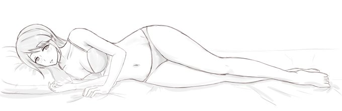 裏はこういう感じにしたいというラフ
服は未定 