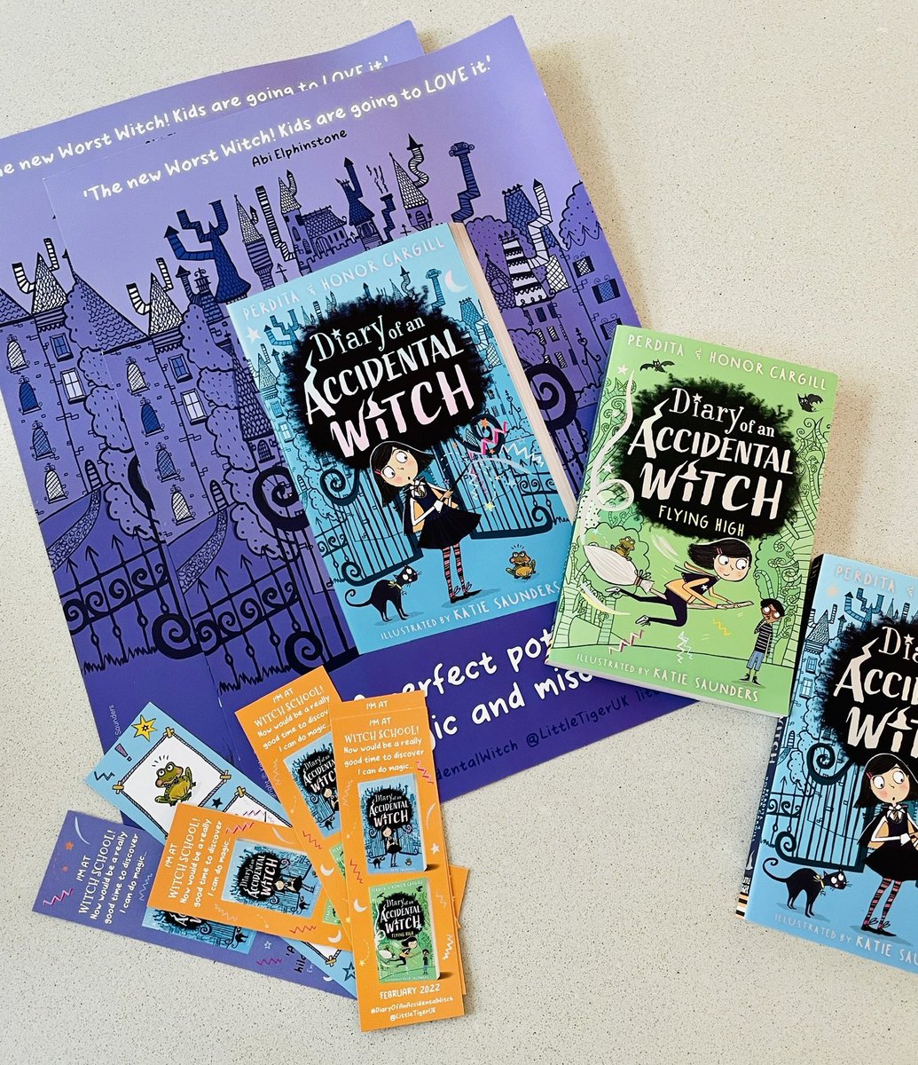 perditact's tweet photo. Doing some book admin this lunchtime and getting some packages ready to go. Some spares so shout if you’d like a #DiaryOfAnAccidentalWitch pack to magic up those back to school vibes 🪄#schoollibrary #librarians #readingforpleasure https://t.co/lAMoBkeFHV
