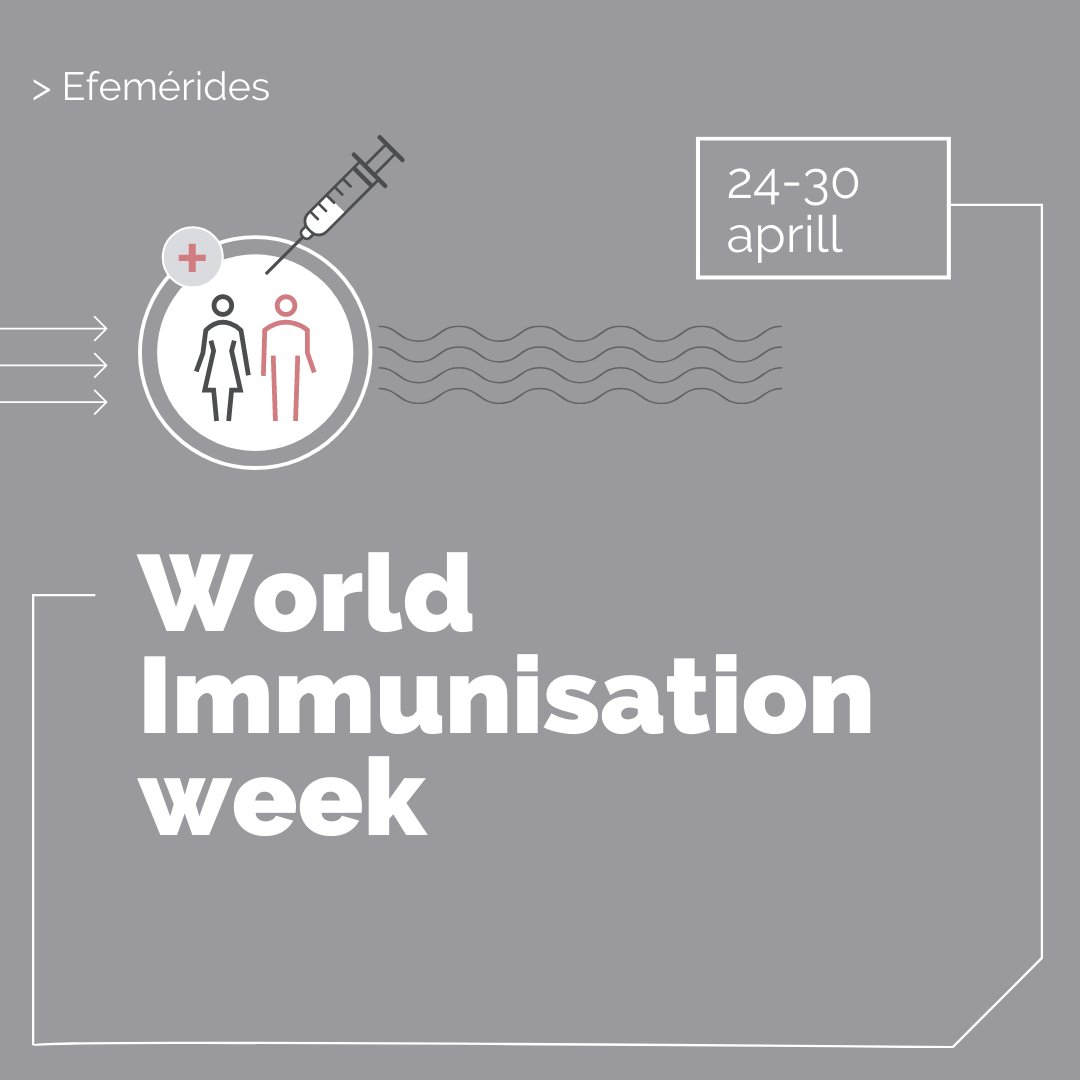 MundoSano's tweet photo. From 24 to 30 April, 💉World Immunization Week💉 is celebrated under the theme "Long Live Everyone".
@GrupoInsud @InsudPharma @DraSilviaGold https://t.co/Mk2xuZQ6tH