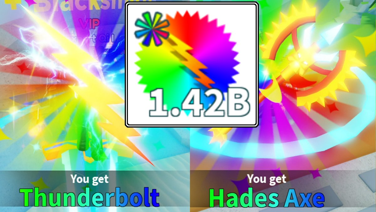 GamingRamp's tweet photo. 1 BILLION DAMAGE?! MOST POWERFUL WEAPON in Weapon Fighting Simulator (Roblox)
https://t.co/B5hK62aEjc
#roblox #weaponfightingsim #weaponfightingsimulator #eternalweapon #update13 #hadeslabyrinth #thunderbolt #rampgaming #gaming https://t.co/abvTZi8V6A